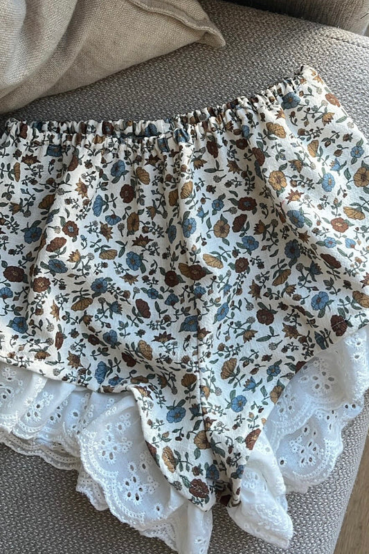 Short Bianca fleuri